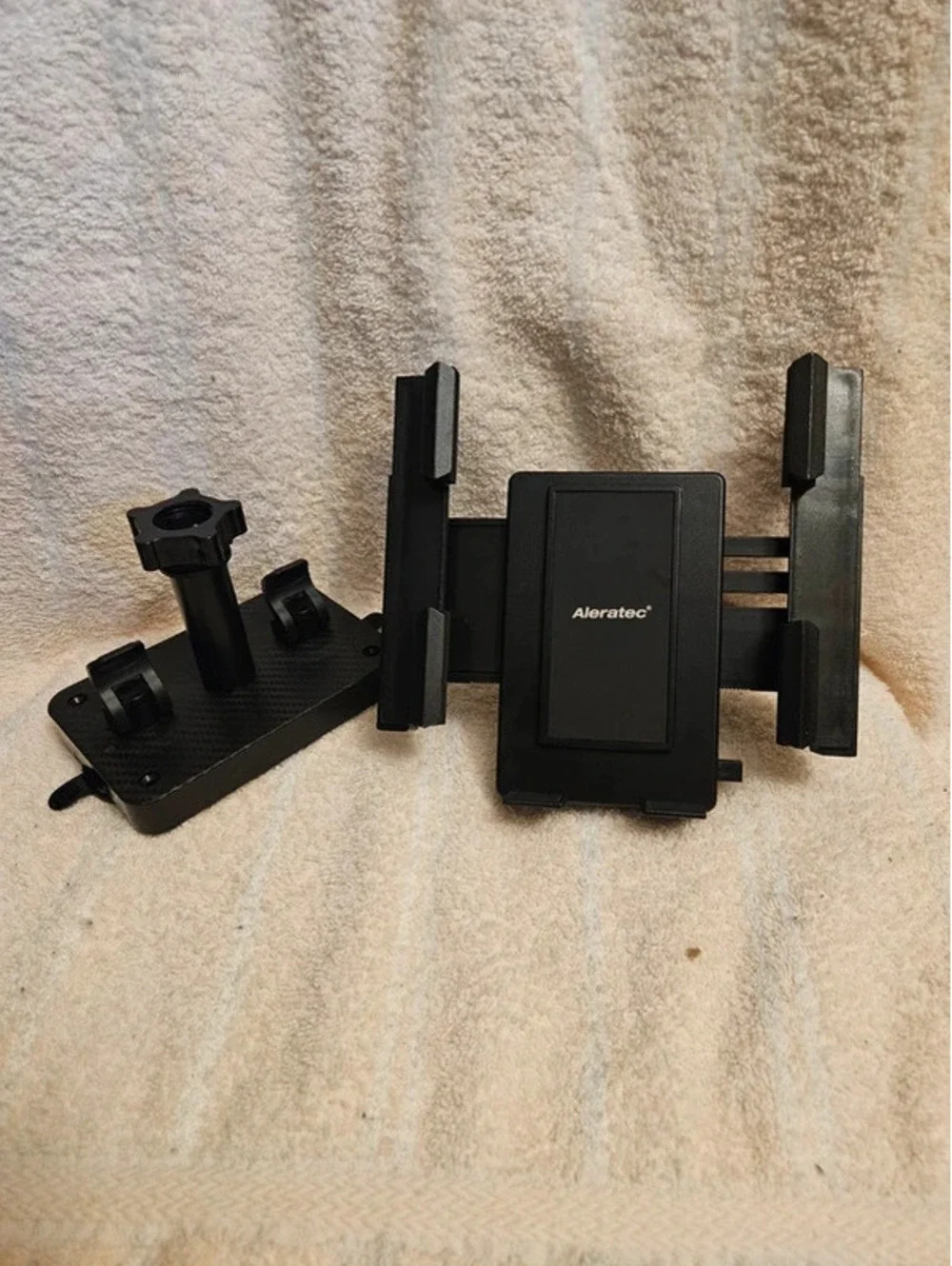 Universal Tablet Smartphone Desktop Wall Mount Holder Black
